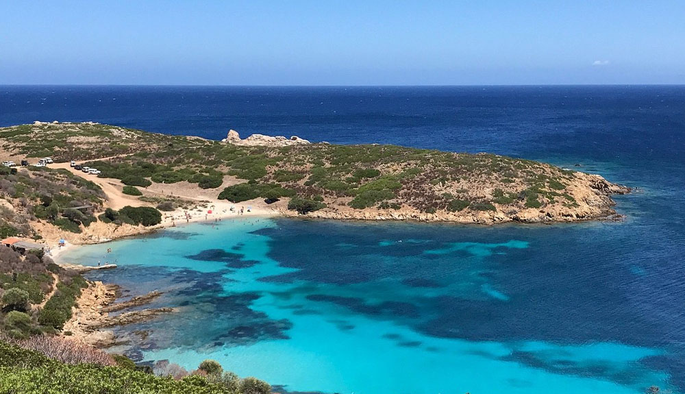 Cala Sabina o Cala dei Ponzesi tra le spiagge dell'Asinara